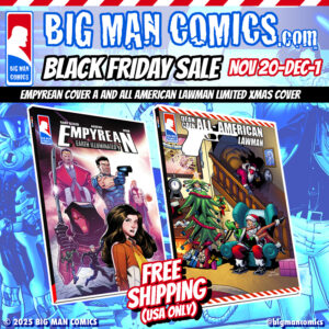 Black Friday Special:Dean Cain Christmas Cover & Empyrean Cover A + FREE Shipping
