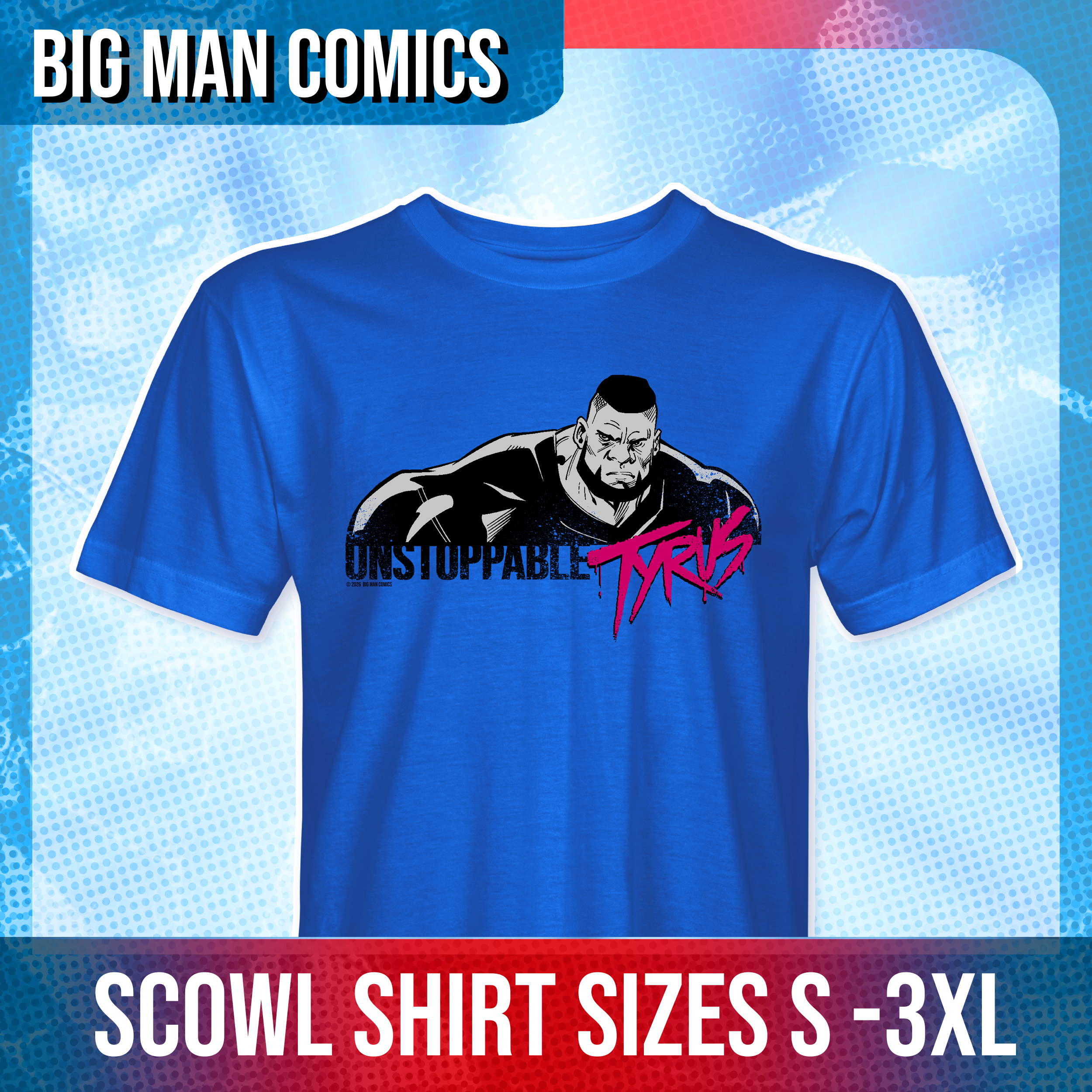 The Unstoppable Tyrus Scowl T-Shirt