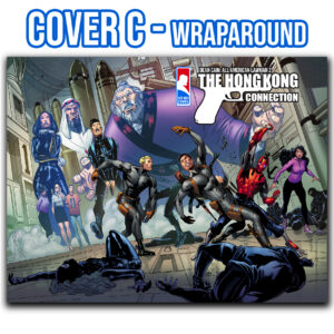 Dean Cain All American Lawman V2 - The Hong Kong Connection Cover C wrap around