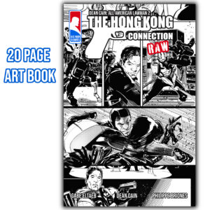 Dean Cain All American Lawman V2 - The Hong Kong Connection Raw Art Book